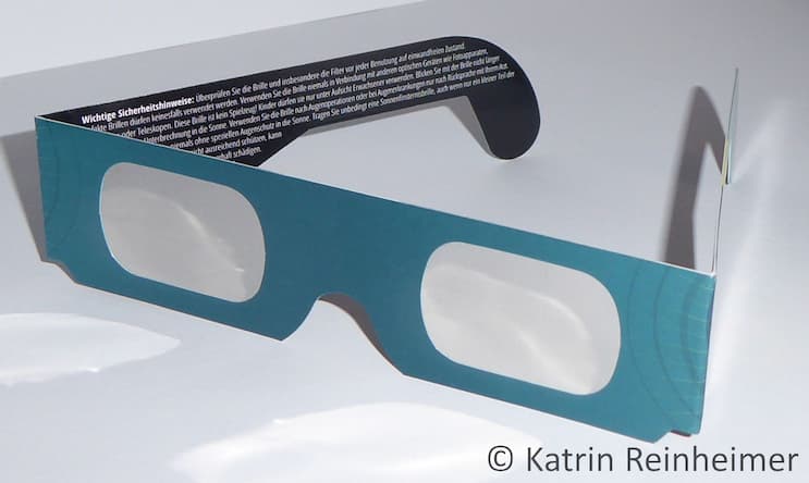 Sonnenfinsternis-Brille Sonnenfinsternis-Brille